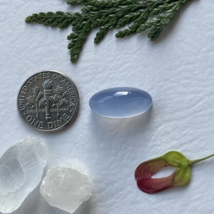 Gem Blue Chalcedony