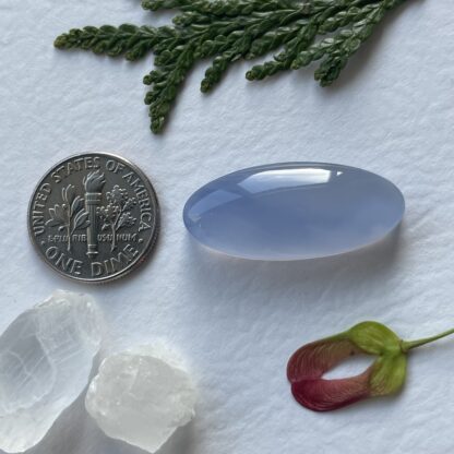 Gem Blue Chalcedony